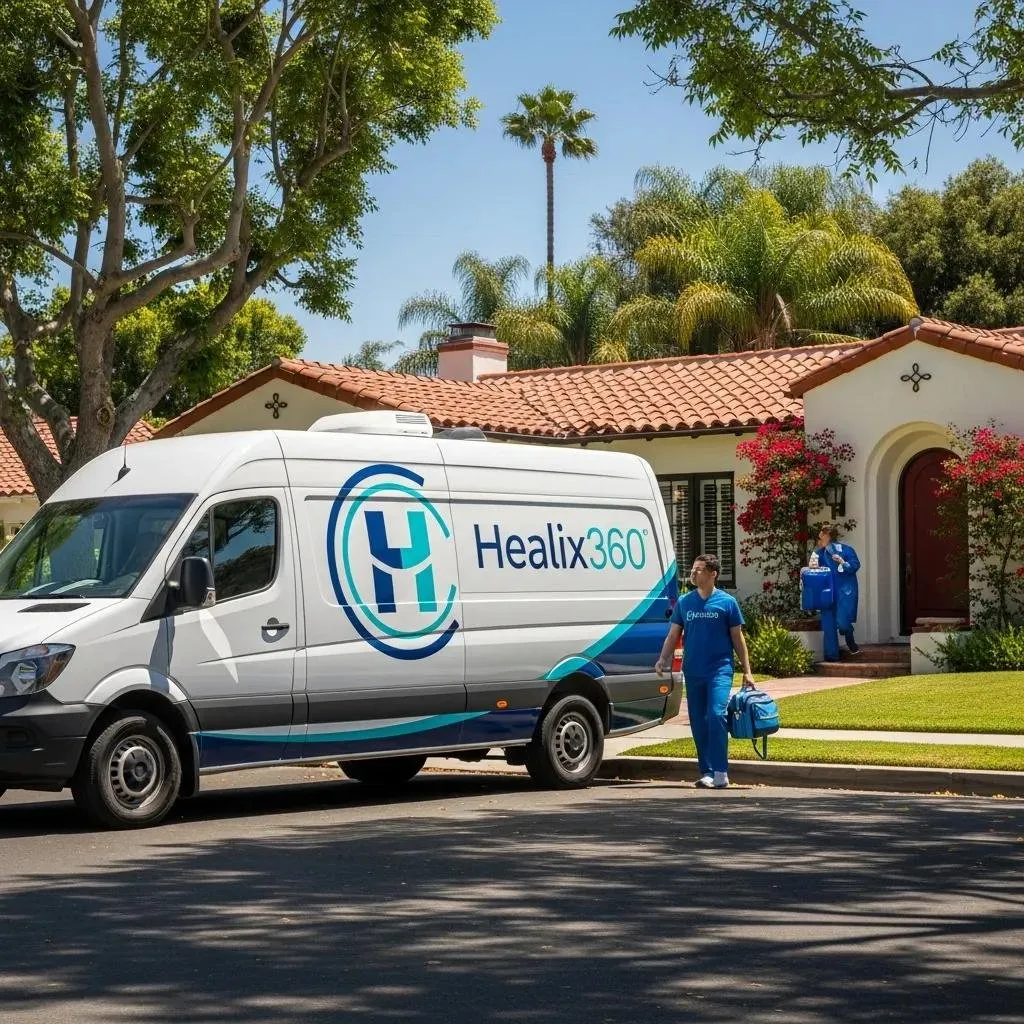 Mobile wound care vehicle ready to bring in-home treatment to patients