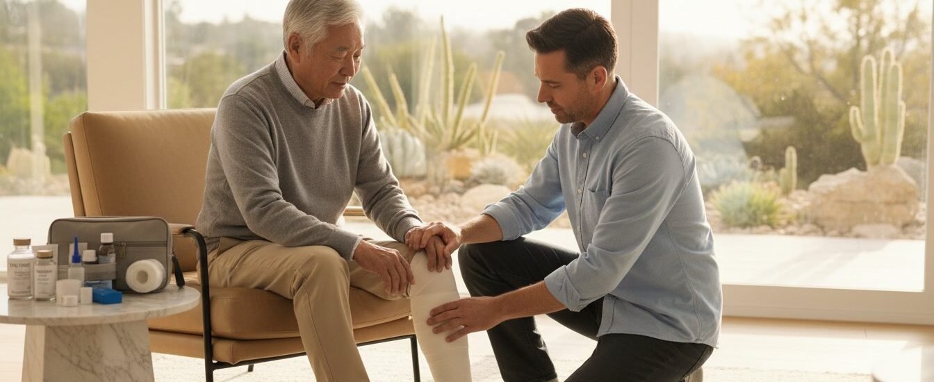 How to Care for Elderly Parent's Wounds at Home: A Southern California Caregiver's Guide (2026)